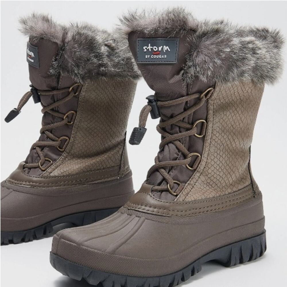 Nordstrom 'Storm' Brown Winter Boots - Women's Size 9 NWOT